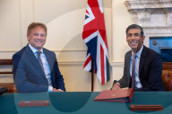The Prime Minister Rishi Sunak makes new cabinet appointments