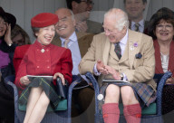 ROYALS - Charles, Camilla und Anne nehmen am Braemar Gathering teil