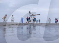 Bramble Bank Cricket Match in Southampton, UK.