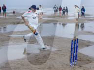 Bramble Bank Cricket Match in Southampton, UK.