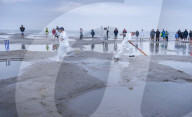 Bramble Bank Cricket Match in Southampton, UK.