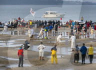 Bramble Bank Cricket Match in Southampton, UK.