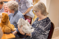 'It's almost magical': how robotic pets are helping UK care home residents