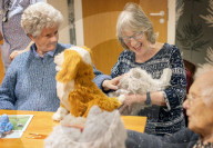 'It's almost magical': how robotic pets are helping UK care home residents