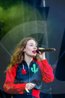 Adé, concert at the Solidarity festival in Namur