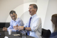 Jeremy Hunt UK Chancellor of the Exchequer visits Birmingham