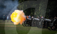 Special Military celebrations in London to mark the first anniversary of the accession to the throne of His Majesty The King, Hyde Park, London, UK.