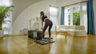 Home weights gym uses AI for the operfect workout.