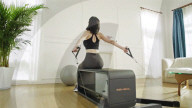 Home weights gym uses AI for the operfect workout.