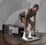 Home weights gym uses AI for the operfect workout.