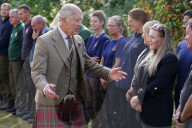 Charles and Camilla at Balmoral church service