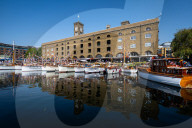 Classic Boat Festival at St Katharine Docks, London, UK