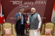 Prime Minister Rishi Sunak has a bilat with the Prime Minister of India