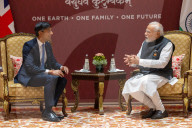 Prime Minister Rishi Sunak has a bilat with the Prime Minister of India