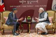 Prime Minister Rishi Sunak has a bilat with the Prime Minister of India