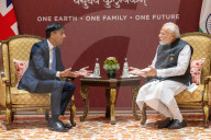 Prime Minister Rishi Sunak has a bilat with the Prime Minister of India