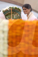 Akshata Murty visits Raj Ghat