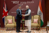 Prime Minister Rishi Sunak has a bilat with the Prime Minister of India
