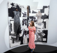 REBEL: 30 Years of London Fashion sponsored by Alexander McQueen at the Design Museum, London, UK.