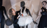 REBEL: 30 Years of London Fashion sponsored by Alexander McQueen at the Design Museum, London, UK.