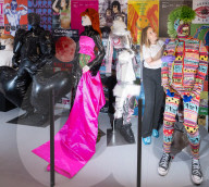 REBEL: 30 Years of London Fashion sponsored by Alexander McQueen at the Design Museum, London, UK.