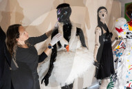 REBEL: 30 Years of London Fashion sponsored by Alexander McQueen at the Design Museum, London, UK.