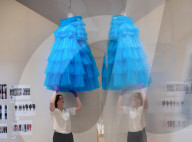 REBEL: 30 Years of London Fashion sponsored by Alexander McQueen at the Design Museum, London, UK.