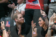 ROYALS -  Prinz Harry und Meghan verfolgen das Rollstuhlbasketball-Finale an den Invictus Games 