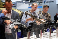 Defence and Security Equipment International biennial defence and security trade exhibition Day 3 at ExCeL London, UK. 
