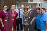 Prime Minister Rishi Sunak visits North Devon District Hospital