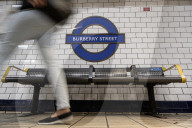 Bond Street tube station temporarily renamed as Burberry Street.