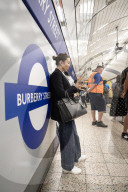 Bond Street tube station temporarily renamed as Burberry Street.