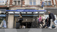 Bond Street tube station temporarily renamed as Burberry Street.