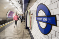 Bond Street tube station temporarily renamed as Burberry Street.