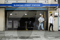 Bond Street tube station temporarily renamed as Burberry Street.