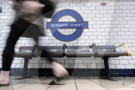 Bond Street tube station temporarily renamed as Burberry Street.
