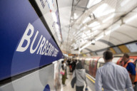 Bond Street tube station temporarily renamed as Burberry Street.