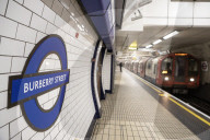 Bond Street tube station temporarily renamed as Burberry Street.
