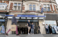 Bond Street tube station temporarily renamed as Burberry Street.