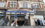 Bond Street tube station temporarily renamed as Burberry Street.