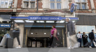 Bond Street tube station temporarily renamed as Burberry Street.