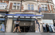 Bond Street tube station temporarily renamed as Burberry Street.