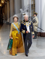 ROYALS - Das Bankett zum 50. Thronjubiläum von König Carl XVI. Gustaf in Stockholm