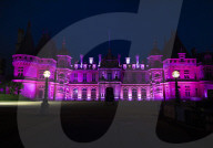 Waddesdon Manor Barbie cinema in Waddesdon, UK.