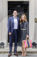 Daniel Ek Visits Downing Street in London, UK.