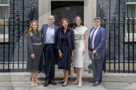 Daniel Ek Visits Downing Street in London, UK.