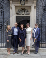 Daniel Ek Visits Downing Street in London, UK.