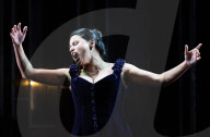 Dress rehearsal of La traviata Composed by Verdi Welsh National Opera at the Wales Millennium Centre, Cardiff, Wales, UK