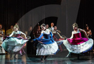 Dress rehearsal of La traviata Composed by Verdi Welsh National Opera at the Wales Millennium Centre, Cardiff, Wales, UK