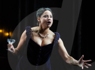 Dress rehearsal of La traviata Composed by Verdi Welsh National Opera at the Wales Millennium Centre, Cardiff, Wales, UK